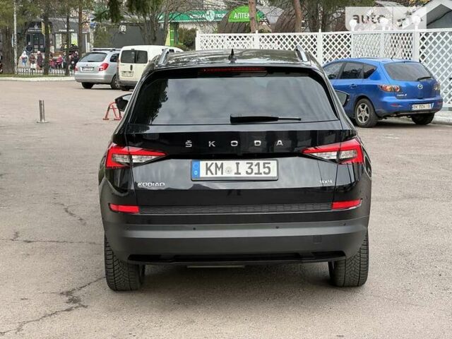 Черный Шкода Kodiaq, объемом двигателя 2 л и пробегом 187 тыс. км за 29500 $, фото 4 на Automoto.ua