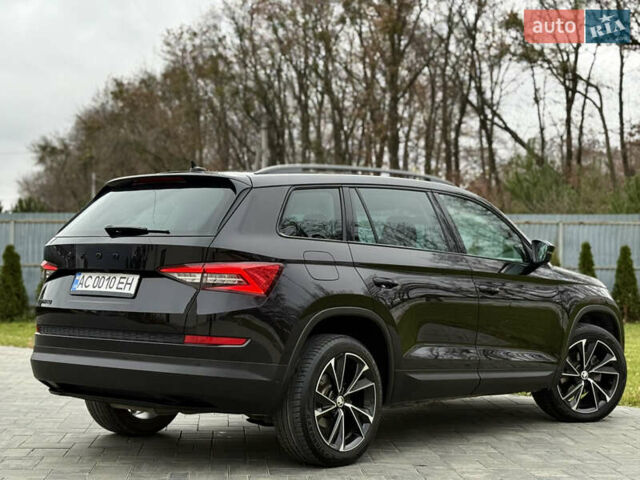 Черный Шкода Kodiaq, объемом двигателя 2 л и пробегом 167 тыс. км за 27999 $, фото 5 на Automoto.ua