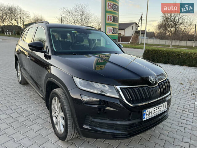 Черный Шкода Kodiaq, объемом двигателя 1.98 л и пробегом 64 тыс. км за 26900 $, фото 19 на Automoto.ua