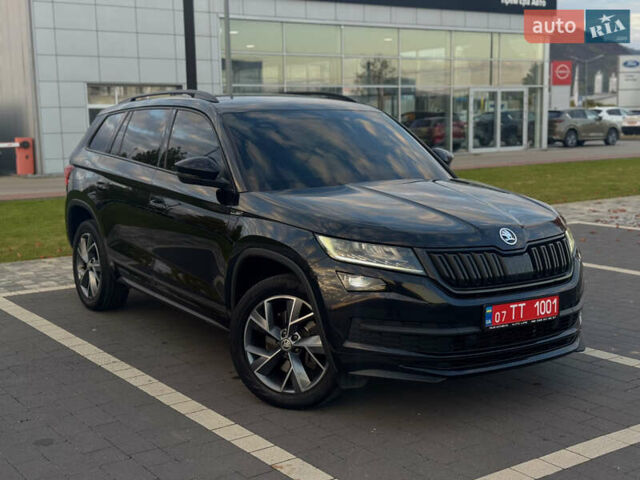 Черный Шкода Kodiaq, объемом двигателя 1.97 л и пробегом 220 тыс. км за 30999 $, фото 2 на Automoto.ua