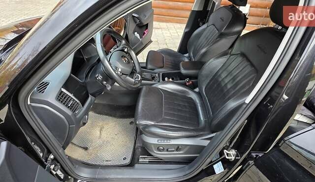 Черный Шкода Kodiaq, объемом двигателя 1.98 л и пробегом 90 тыс. км за 37500 $, фото 13 на Automoto.ua