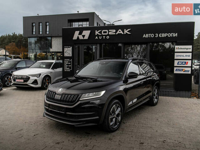Чорний Шкода Kodiaq, об'ємом двигуна 2 л та пробігом 98 тис. км за 39500 $, фото 1 на Automoto.ua