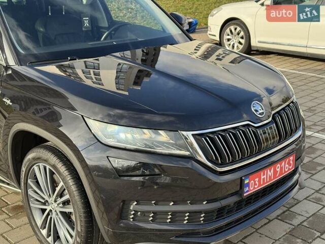 Черный Шкода Kodiaq, объемом двигателя 1.97 л и пробегом 185 тыс. км за 32800 $, фото 5 на Automoto.ua