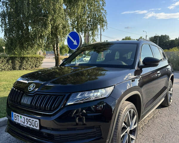Черный Шкода Kodiaq, объемом двигателя 1.97 л и пробегом 229 тыс. км за 30800 $, фото 1 на Automoto.ua