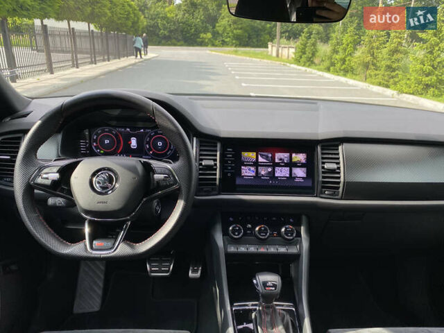 Черный Шкода Kodiaq, объемом двигателя 2 л и пробегом 198 тыс. км за 33499 $, фото 35 на Automoto.ua