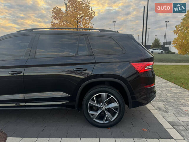 Черный Шкода Kodiaq, объемом двигателя 1.97 л и пробегом 220 тыс. км за 30999 $, фото 12 на Automoto.ua