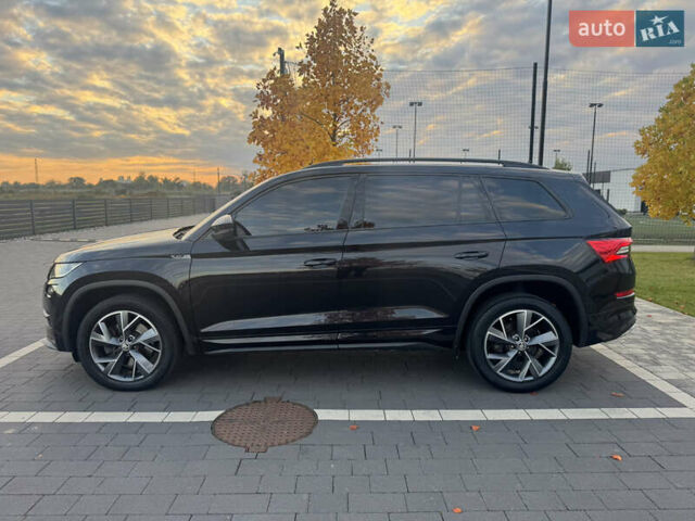 Черный Шкода Kodiaq, объемом двигателя 1.97 л и пробегом 220 тыс. км за 30999 $, фото 16 на Automoto.ua