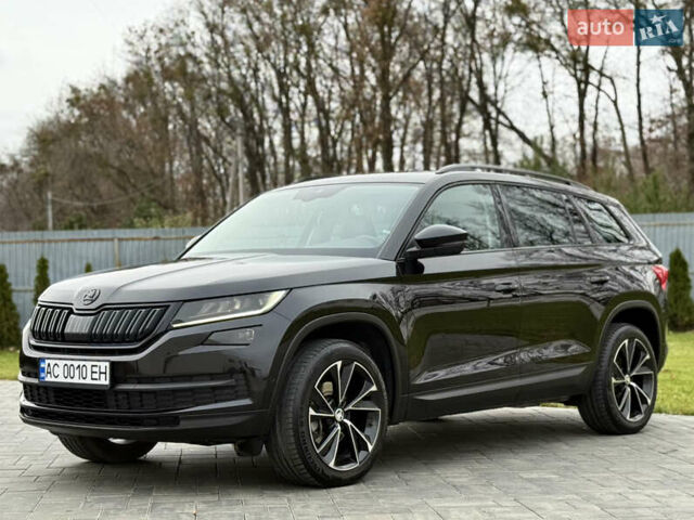 Черный Шкода Kodiaq, объемом двигателя 2 л и пробегом 167 тыс. км за 27999 $, фото 2 на Automoto.ua