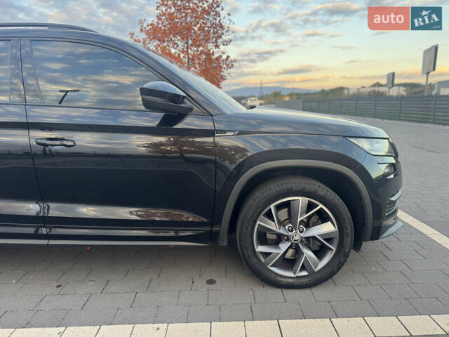 Черный Шкода Kodiaq, объемом двигателя 1.97 л и пробегом 220 тыс. км за 30999 $, фото 6 на Automoto.ua