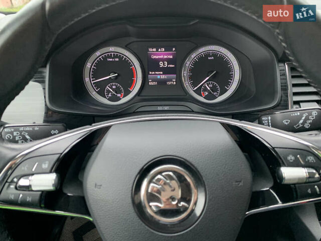 Чорний Шкода Kodiaq, об'ємом двигуна 1.98 л та пробігом 65 тис. км за 29100 $, фото 19 на Automoto.ua