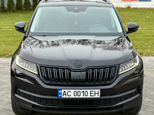 Черный Шкода Kodiaq, объемом двигателя 2 л и пробегом 167 тыс. км за 27999 $, фото 1 на Automoto.ua