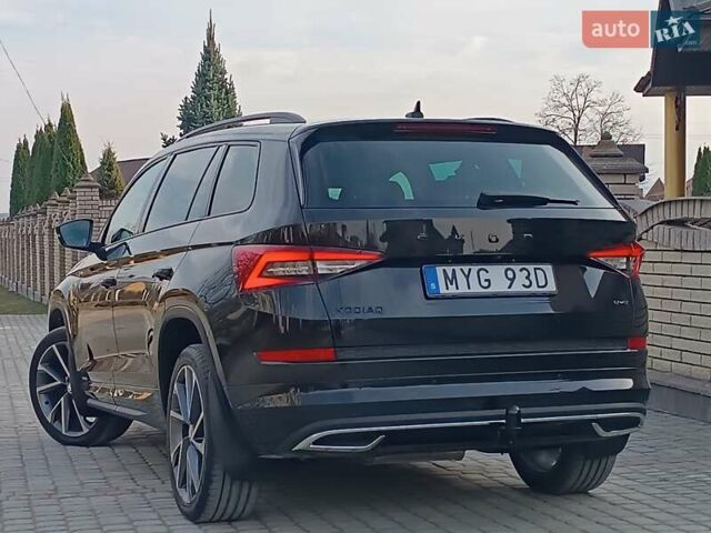 Черный Шкода Kodiaq, объемом двигателя 1.97 л и пробегом 137 тыс. км за 36723 $, фото 7 на Automoto.ua
