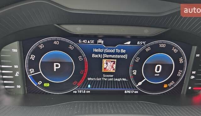 Черный Шкода Kodiaq, объемом двигателя 1.98 л и пробегом 90 тыс. км за 37500 $, фото 19 на Automoto.ua