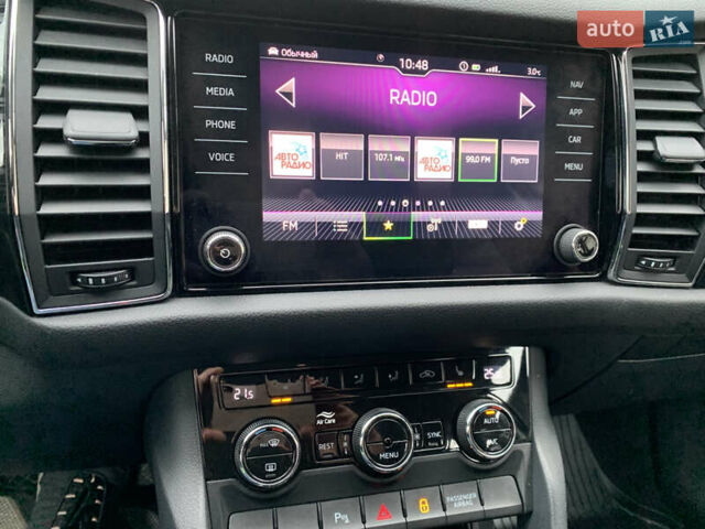 Чорний Шкода Kodiaq, об'ємом двигуна 1.98 л та пробігом 65 тис. км за 29100 $, фото 24 на Automoto.ua