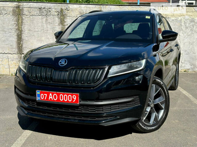 Черный Шкода Kodiaq, объемом двигателя 1.97 л и пробегом 134 тыс. км за 33999 $, фото 1 на Automoto.ua