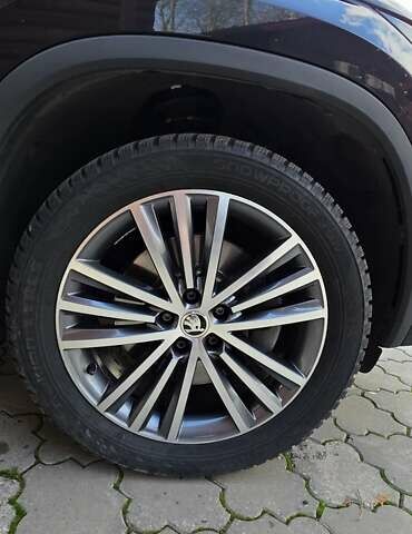 Черный Шкода Kodiaq, объемом двигателя 1.98 л и пробегом 90 тыс. км за 37500 $, фото 21 на Automoto.ua
