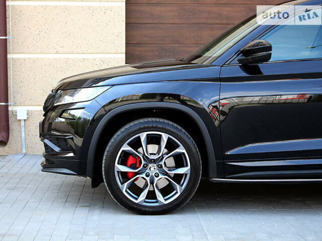 Черный Шкода Kodiaq, объемом двигателя 2 л и пробегом 93 тыс. км за 38899 $, фото 6 на Automoto.ua