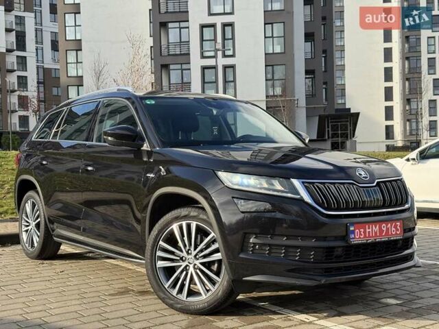Черный Шкода Kodiaq, объемом двигателя 1.97 л и пробегом 185 тыс. км за 32800 $, фото 3 на Automoto.ua