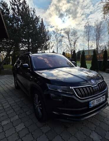 Черный Шкода Kodiaq, объемом двигателя 1.98 л и пробегом 90 тыс. км за 37500 $, фото 1 на Automoto.ua