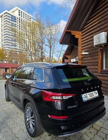 Черный Шкода Kodiaq, объемом двигателя 1.98 л и пробегом 90 тыс. км за 37500 $, фото 4 на Automoto.ua