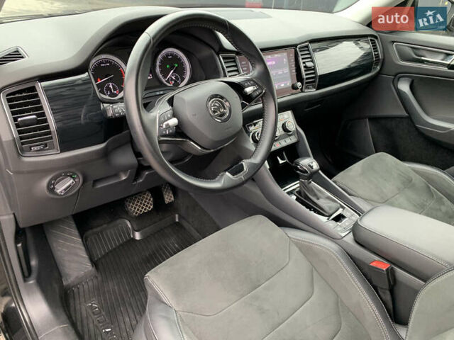 Чорний Шкода Kodiaq, об'ємом двигуна 1.98 л та пробігом 65 тис. км за 29100 $, фото 18 на Automoto.ua