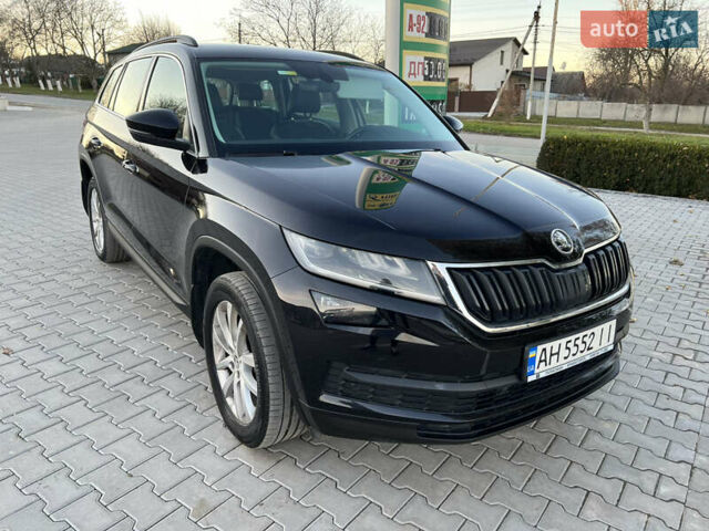 Черный Шкода Kodiaq, объемом двигателя 1.98 л и пробегом 64 тыс. км за 26900 $, фото 3 на Automoto.ua