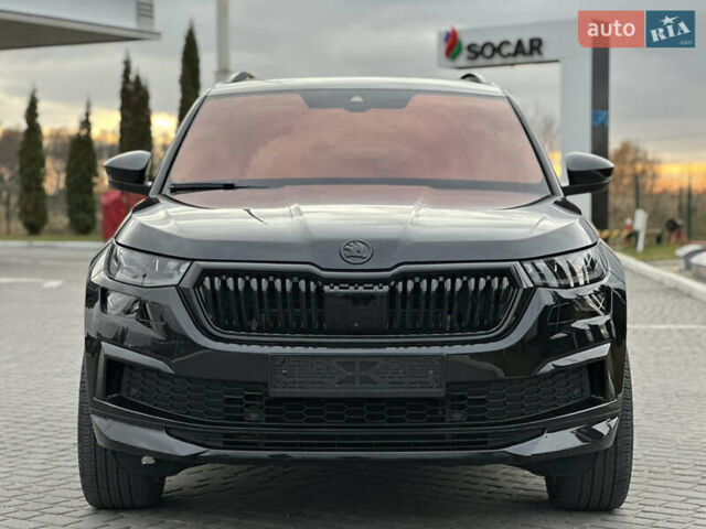 Черный Шкода Kodiaq, объемом двигателя 2 л и пробегом 148 тыс. км за 43800 $, фото 3 на Automoto.ua