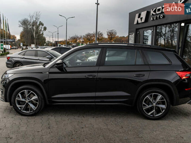 Чорний Шкода Kodiaq, об'ємом двигуна 2 л та пробігом 98 тис. км за 39500 $, фото 6 на Automoto.ua