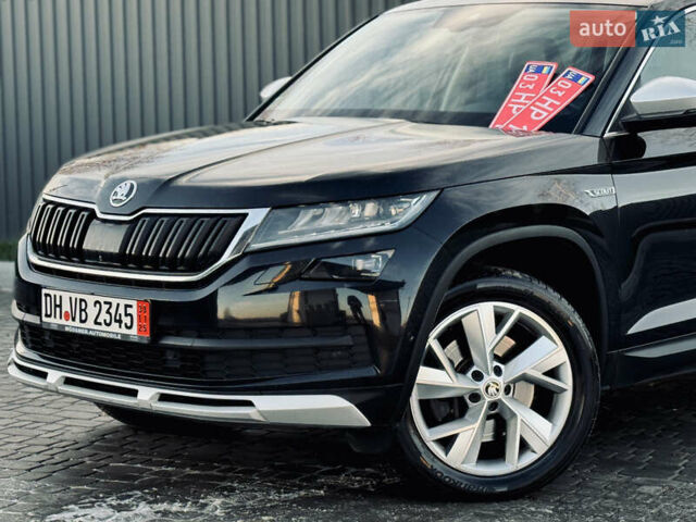Чорний Шкода Kodiaq, об'ємом двигуна 1.97 л та пробігом 219 тис. км за 28999 $, фото 13 на Automoto.ua