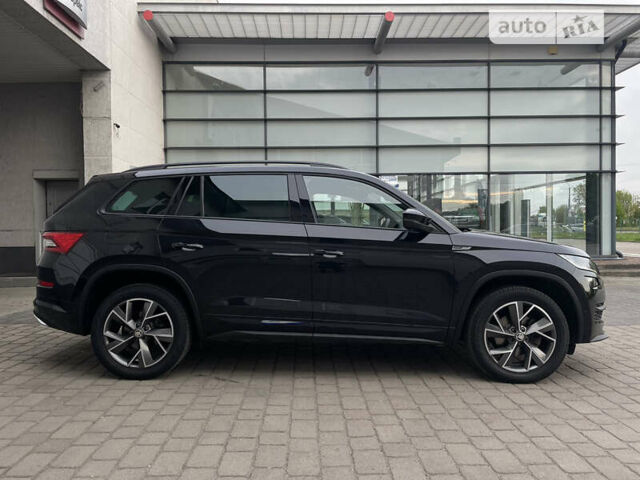 Черный Шкода Kodiaq, объемом двигателя 1.97 л и пробегом 217 тыс. км за 33999 $, фото 4 на Automoto.ua