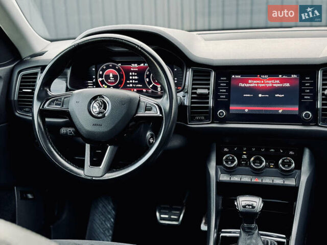 Чорний Шкода Kodiaq, об'ємом двигуна 1.97 л та пробігом 219 тис. км за 28999 $, фото 104 на Automoto.ua
