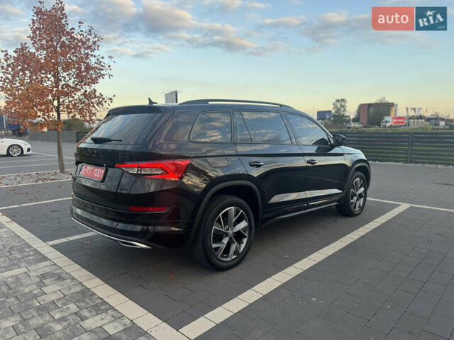 Черный Шкода Kodiaq, объемом двигателя 1.97 л и пробегом 220 тыс. км за 30999 $, фото 7 на Automoto.ua