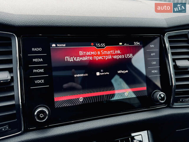 Чорний Шкода Kodiaq, об'ємом двигуна 1.97 л та пробігом 219 тис. км за 28999 $, фото 117 на Automoto.ua