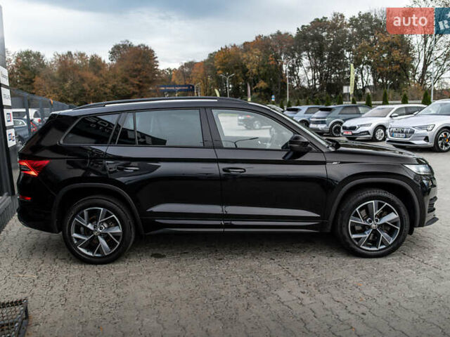 Чорний Шкода Kodiaq, об'ємом двигуна 2 л та пробігом 98 тис. км за 39500 $, фото 5 на Automoto.ua
