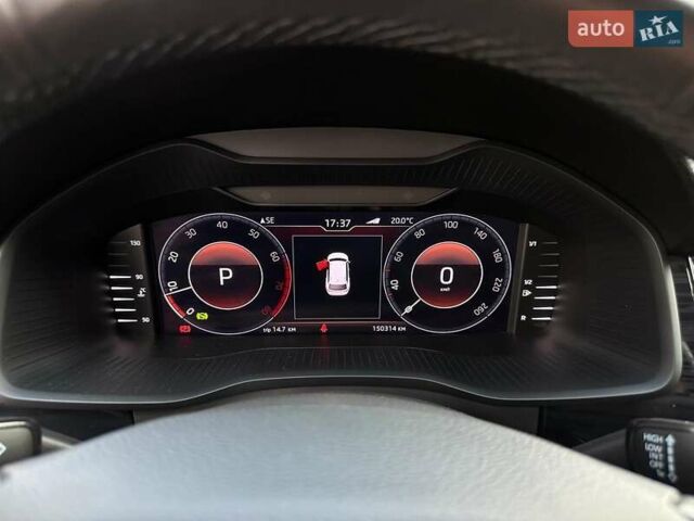 Чорний Шкода Kodiaq, об'ємом двигуна 2 л та пробігом 150 тис. км за 28340 $, фото 36 на Automoto.ua