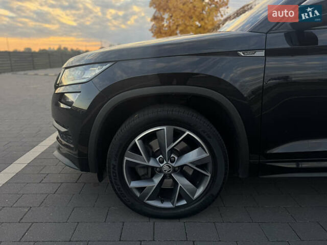 Черный Шкода Kodiaq, объемом двигателя 1.97 л и пробегом 220 тыс. км за 30999 $, фото 14 на Automoto.ua