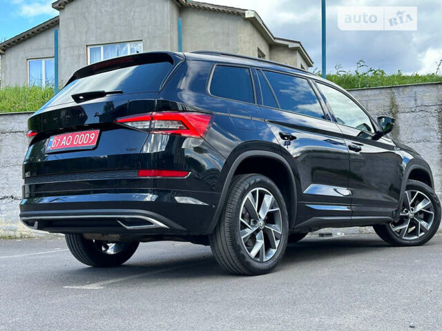 Черный Шкода Kodiaq, объемом двигателя 1.97 л и пробегом 134 тыс. км за 33999 $, фото 8 на Automoto.ua