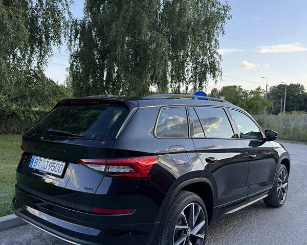 Черный Шкода Kodiaq, объемом двигателя 1.97 л и пробегом 229 тыс. км за 30800 $, фото 5 на Automoto.ua