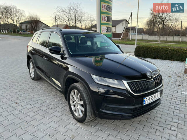 Черный Шкода Kodiaq, объемом двигателя 1.98 л и пробегом 64 тыс. км за 26900 $, фото 2 на Automoto.ua