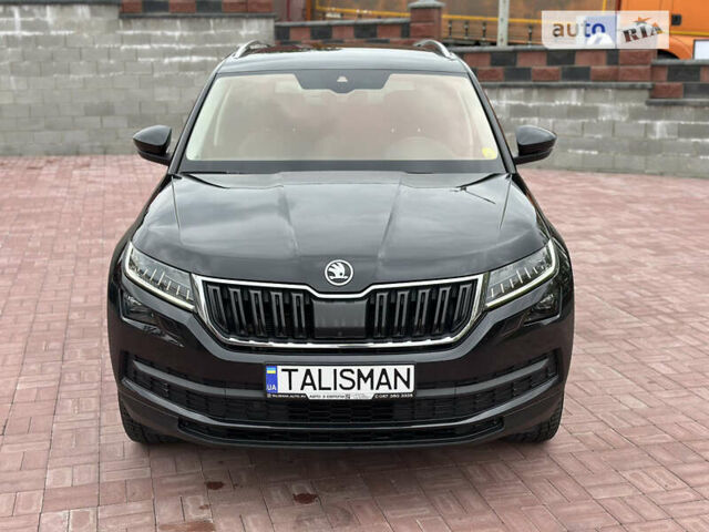 Черный Шкода Kodiaq, объемом двигателя 2 л и пробегом 150 тыс. км за 27950 $, фото 5 на Automoto.ua