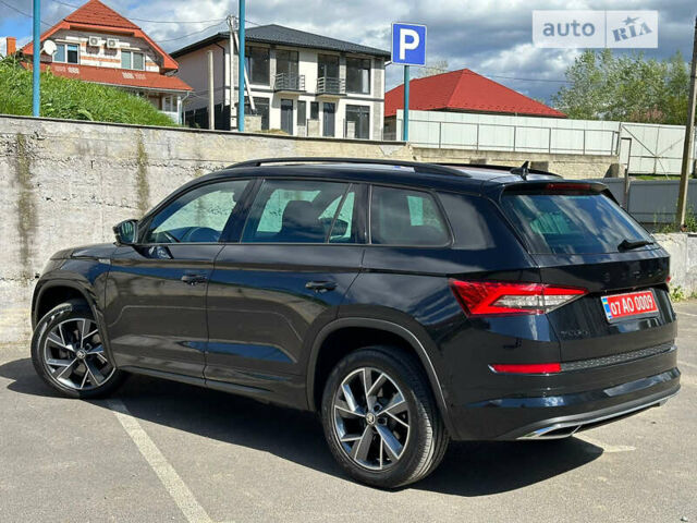 Черный Шкода Kodiaq, объемом двигателя 1.97 л и пробегом 134 тыс. км за 33999 $, фото 5 на Automoto.ua