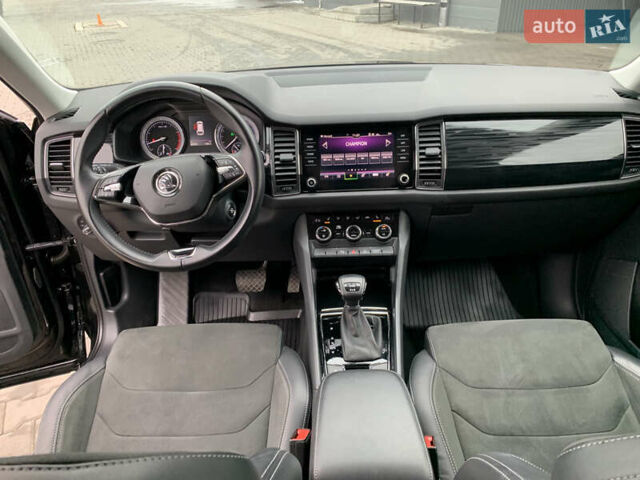 Чорний Шкода Kodiaq, об'ємом двигуна 1.98 л та пробігом 65 тис. км за 29100 $, фото 34 на Automoto.ua