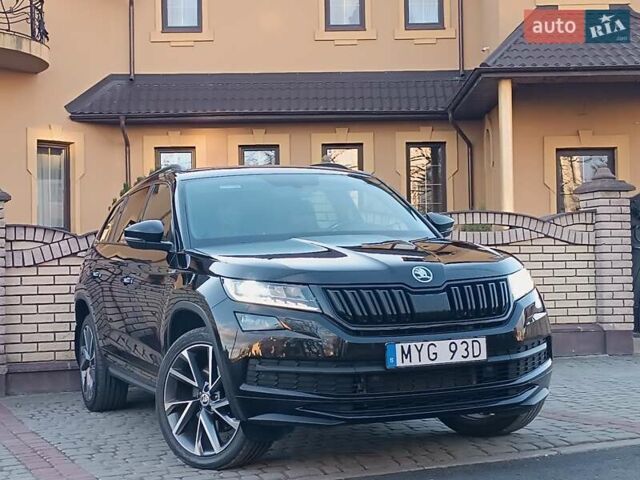 Черный Шкода Kodiaq, объемом двигателя 2 л и пробегом 137 тыс. км за 36950 $, фото 5 на Automoto.ua