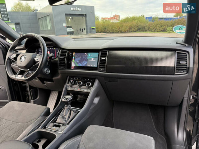 Черный Шкода Kodiaq, объемом двигателя 2 л и пробегом 160 тыс. км за 32499 $, фото 63 на Automoto.ua