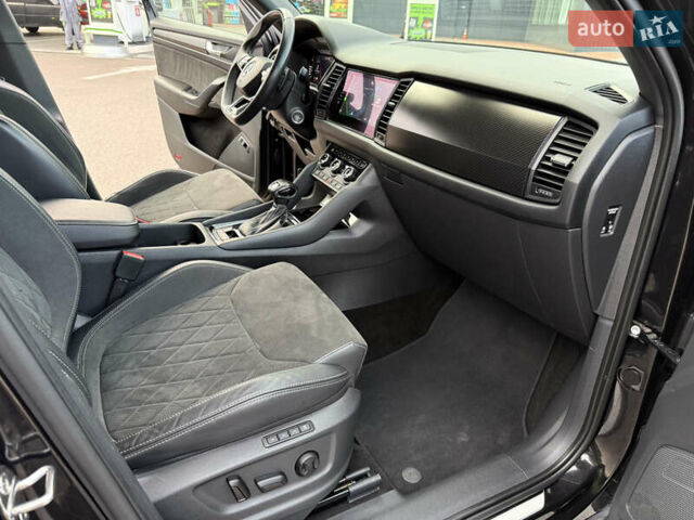 Черный Шкода Kodiaq, объемом двигателя 2 л и пробегом 160 тыс. км за 32499 $, фото 65 на Automoto.ua
