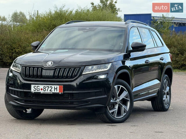 Черный Шкода Kodiaq, объемом двигателя 2 л и пробегом 160 тыс. км за 33499 $, фото 14 на Automoto.ua