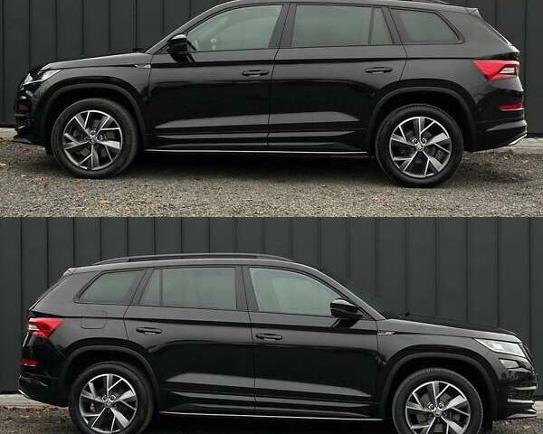 Черный Шкода Kodiaq, объемом двигателя 2 л и пробегом 163 тыс. км за 37900 $, фото 6 на Automoto.ua