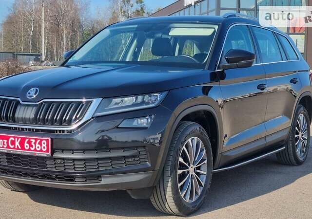 Черный Шкода Kodiaq, объемом двигателя 2 л и пробегом 230 тыс. км за 29900 $, фото 2 на Automoto.ua