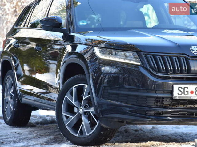 Чорний Шкода Kodiaq, об'ємом двигуна 2 л та пробігом 160 тис. км за 31999 $, фото 7 на Automoto.ua