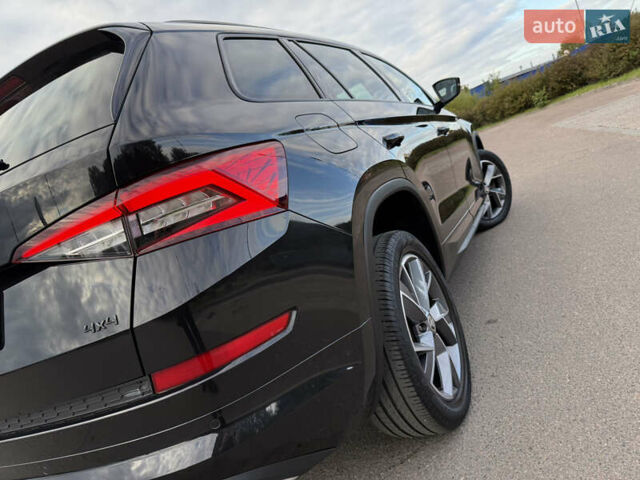 Черный Шкода Kodiaq, объемом двигателя 2 л и пробегом 160 тыс. км за 33499 $, фото 36 на Automoto.ua